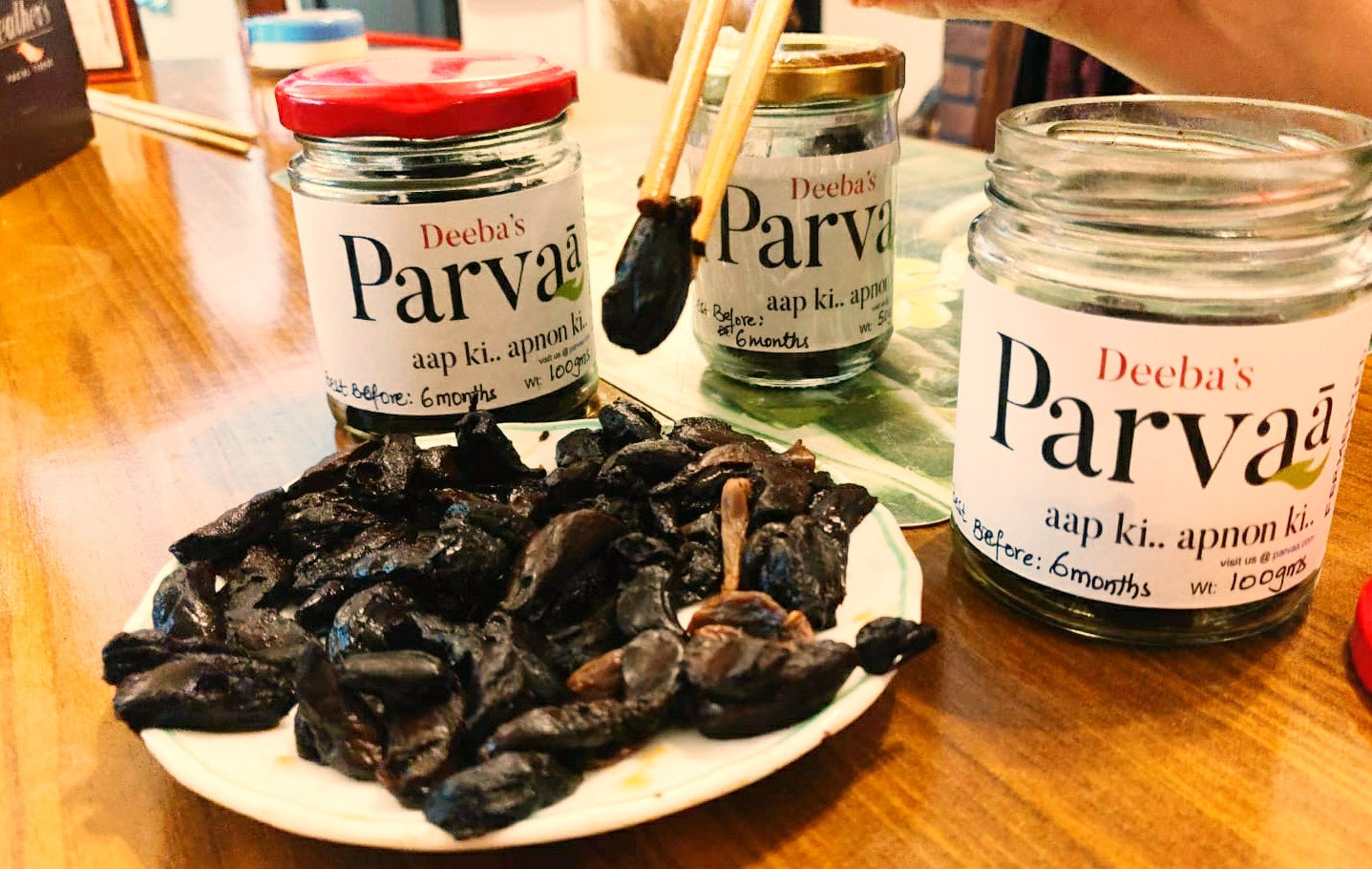 Peeled Black Garlic