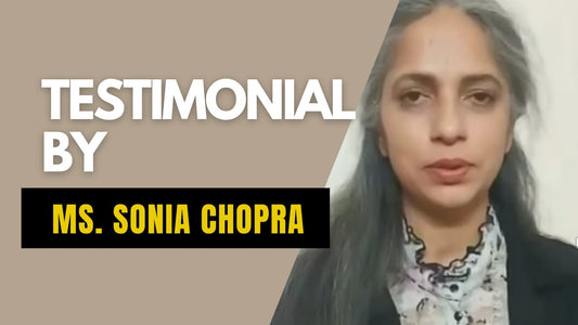 Deeba's Parvaã... Testimonial by Sonia Chopra