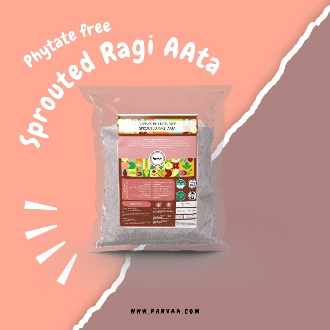 Phytate Free Sprouted Ragi Flour