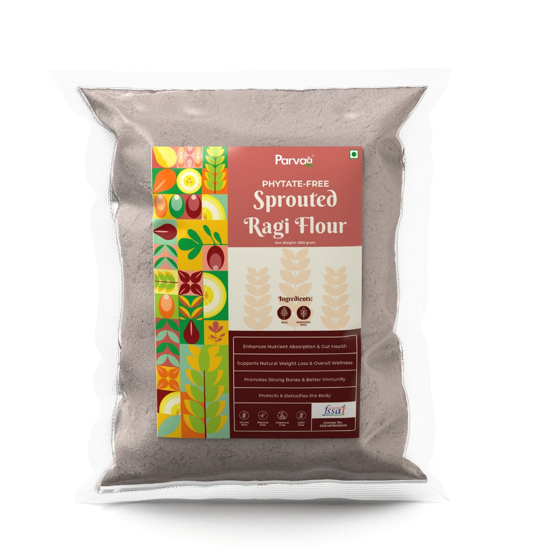Phytate Free Sprouted Ragi Flour