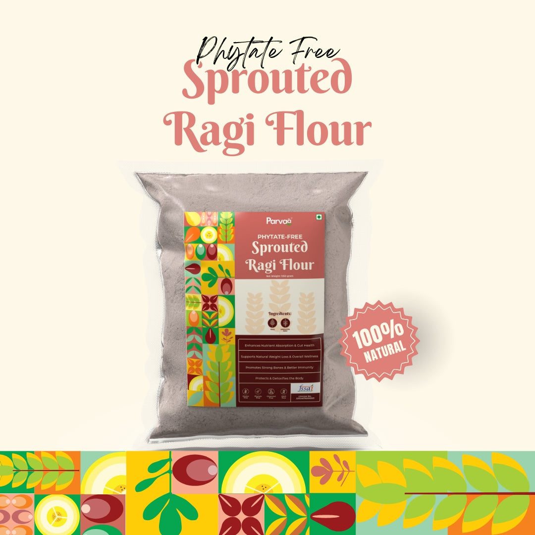 Phytate Free Sprouted Ragi Flour