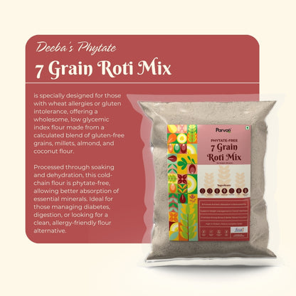 Phytate Free 7 grain roti atta