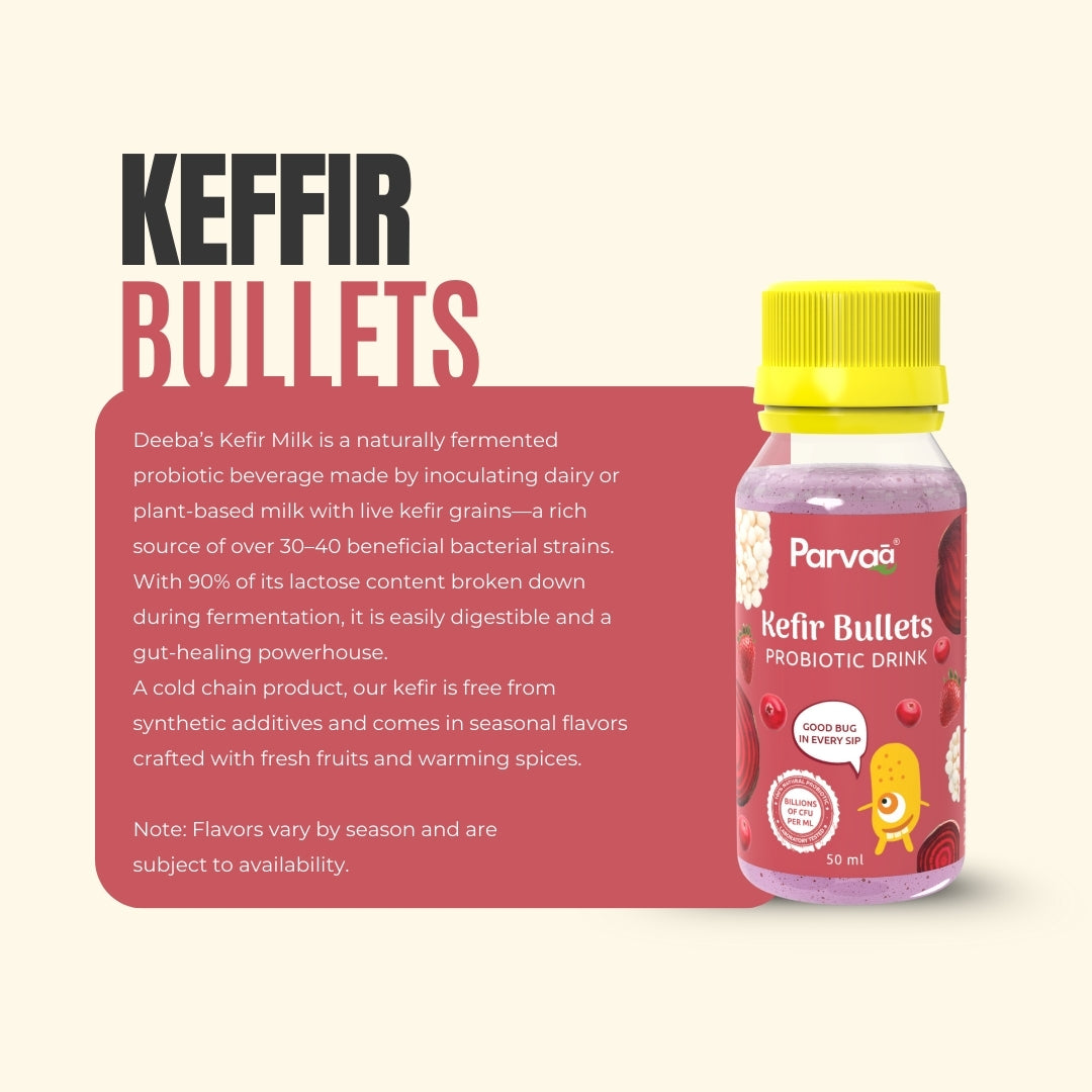 Very berry beets kefir bullets