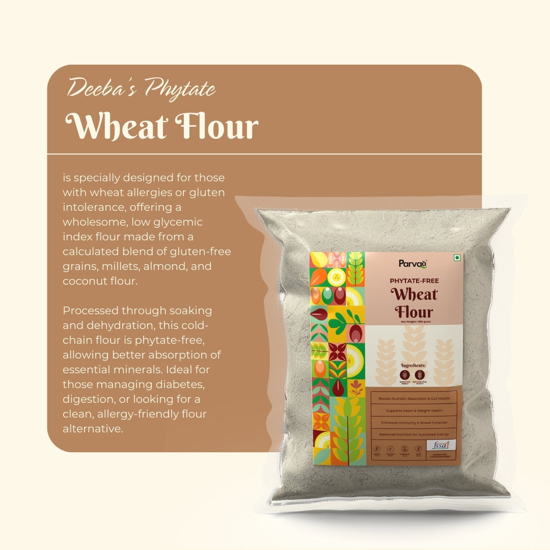 Phytate Free Whole Wheat Flour