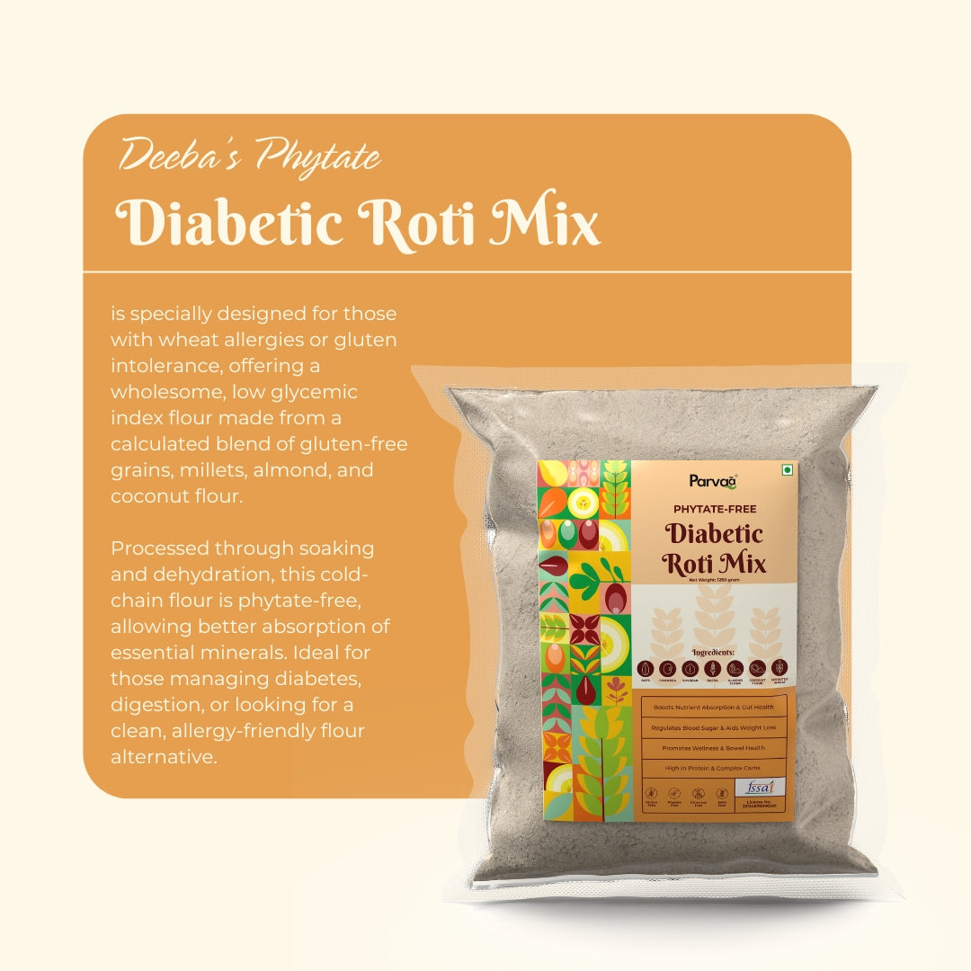Phytate Free Diabetic Roti Atta Mix