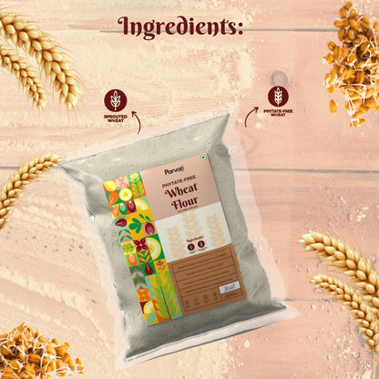 Phytate Free Whole Wheat Flour