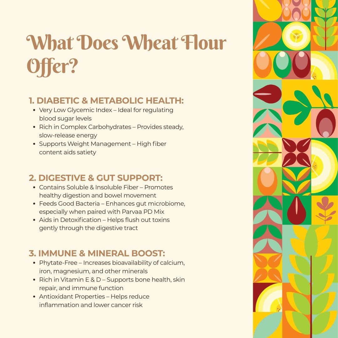 Phytate Free Whole Wheat Flour