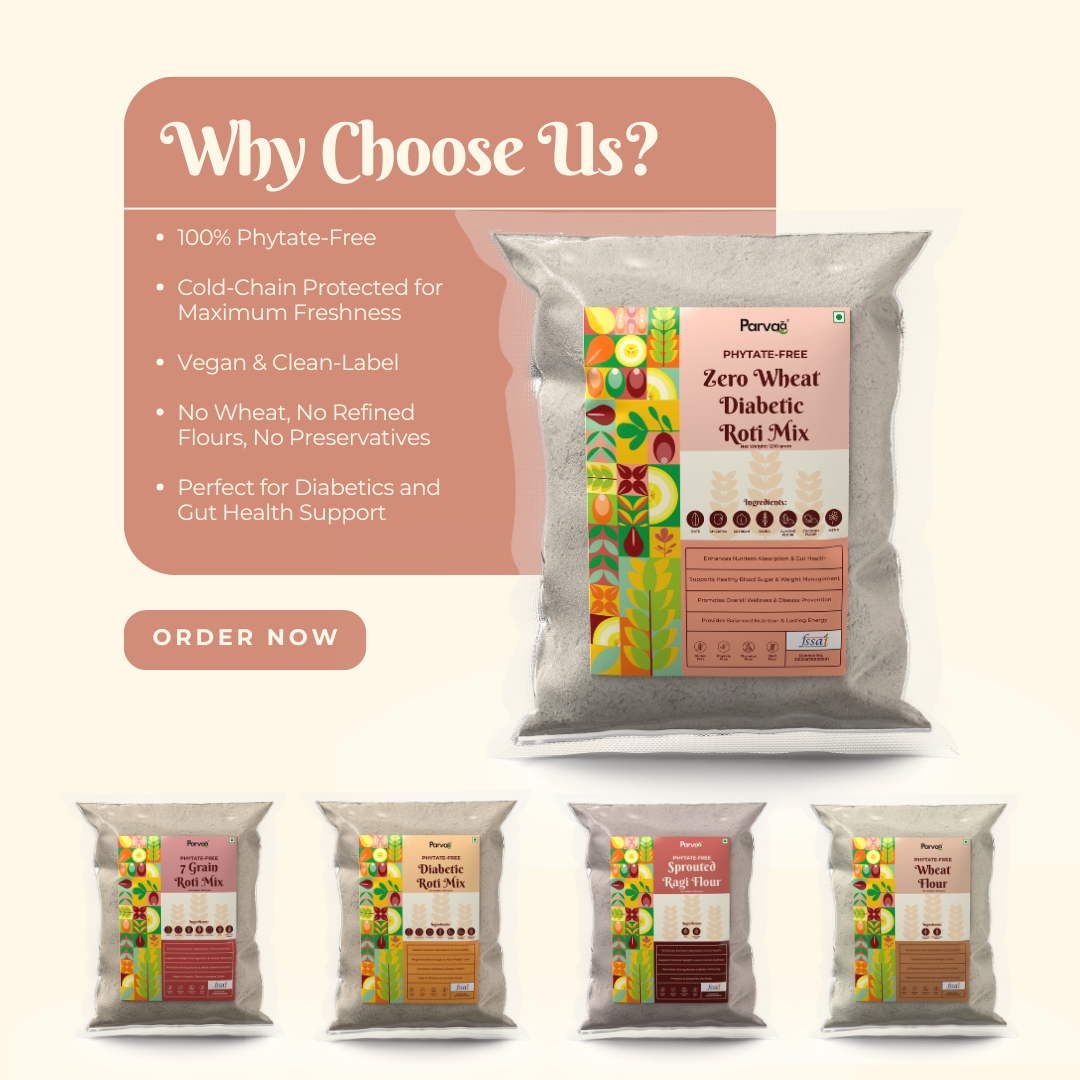 Phytate free Zero wheat roti Mix