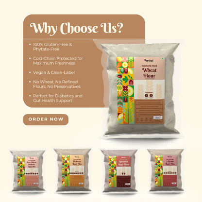 Phytate Free Whole Wheat Flour