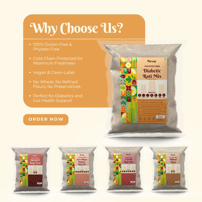 Phytate Free Diabetic Roti Atta Mix