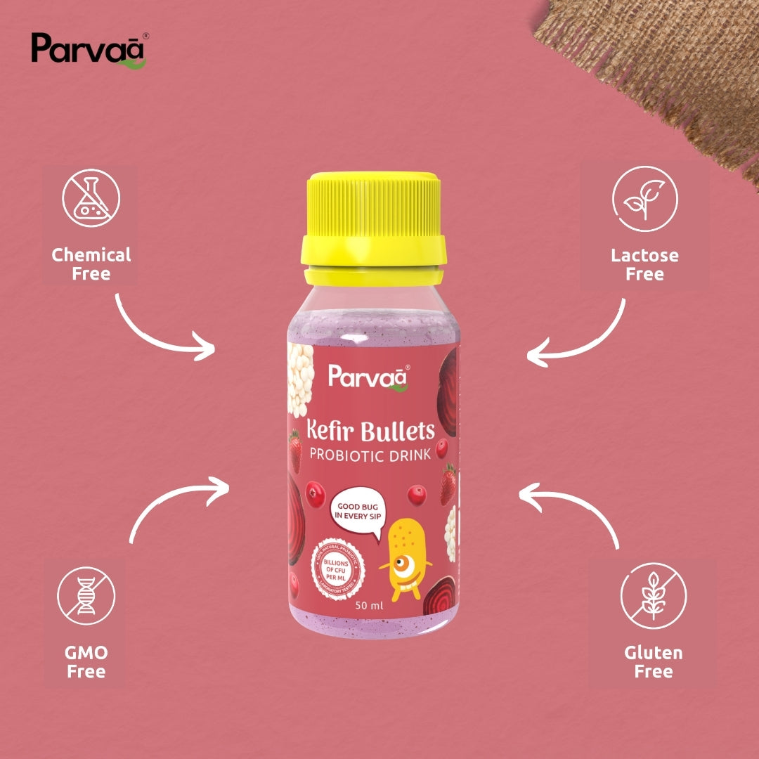 Very berry beets kefir bullets