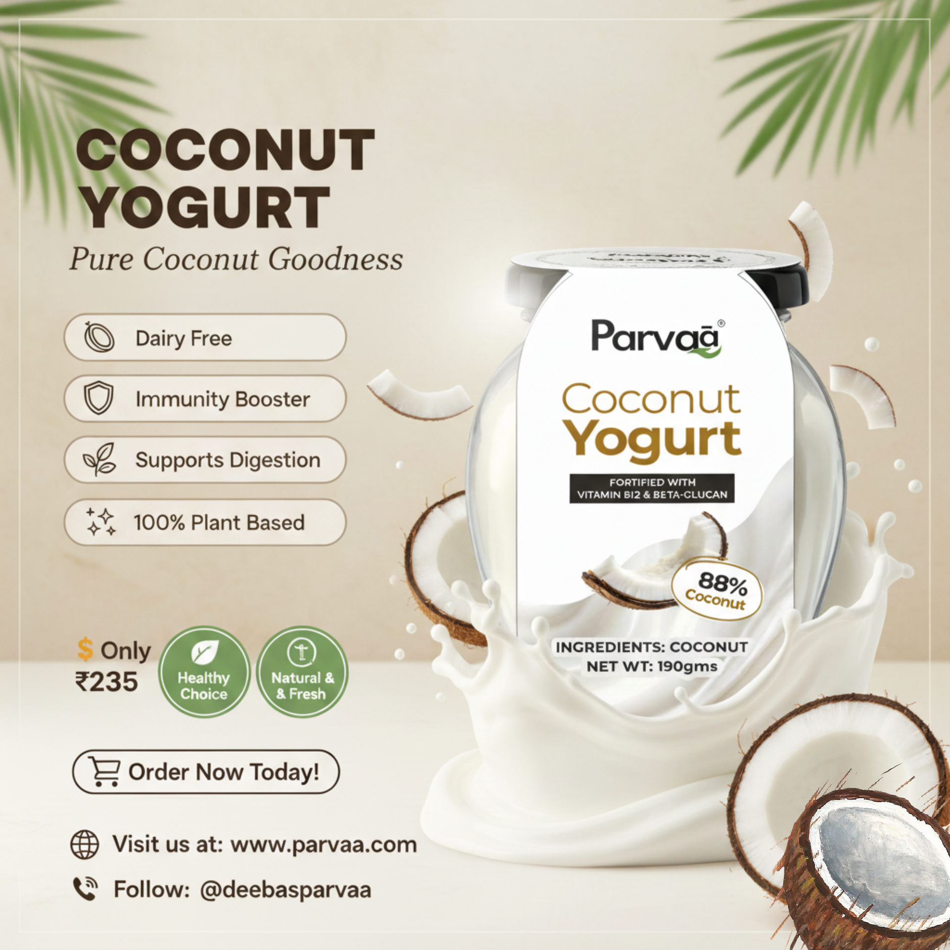 Coconut Yogurt