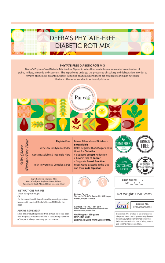 Prebiotic Diabetic Mix