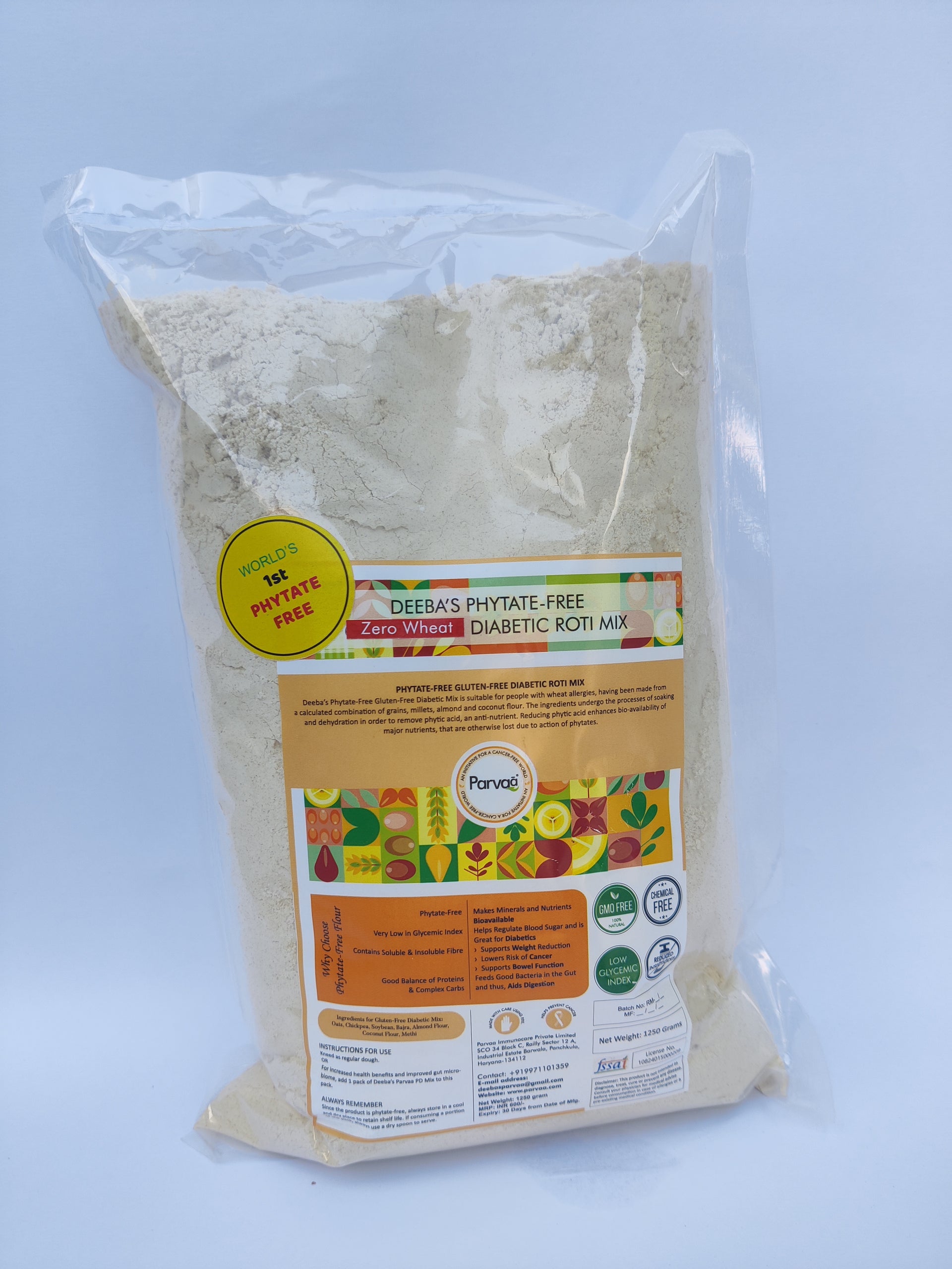 Phytate free Zero wheat Flour Mix