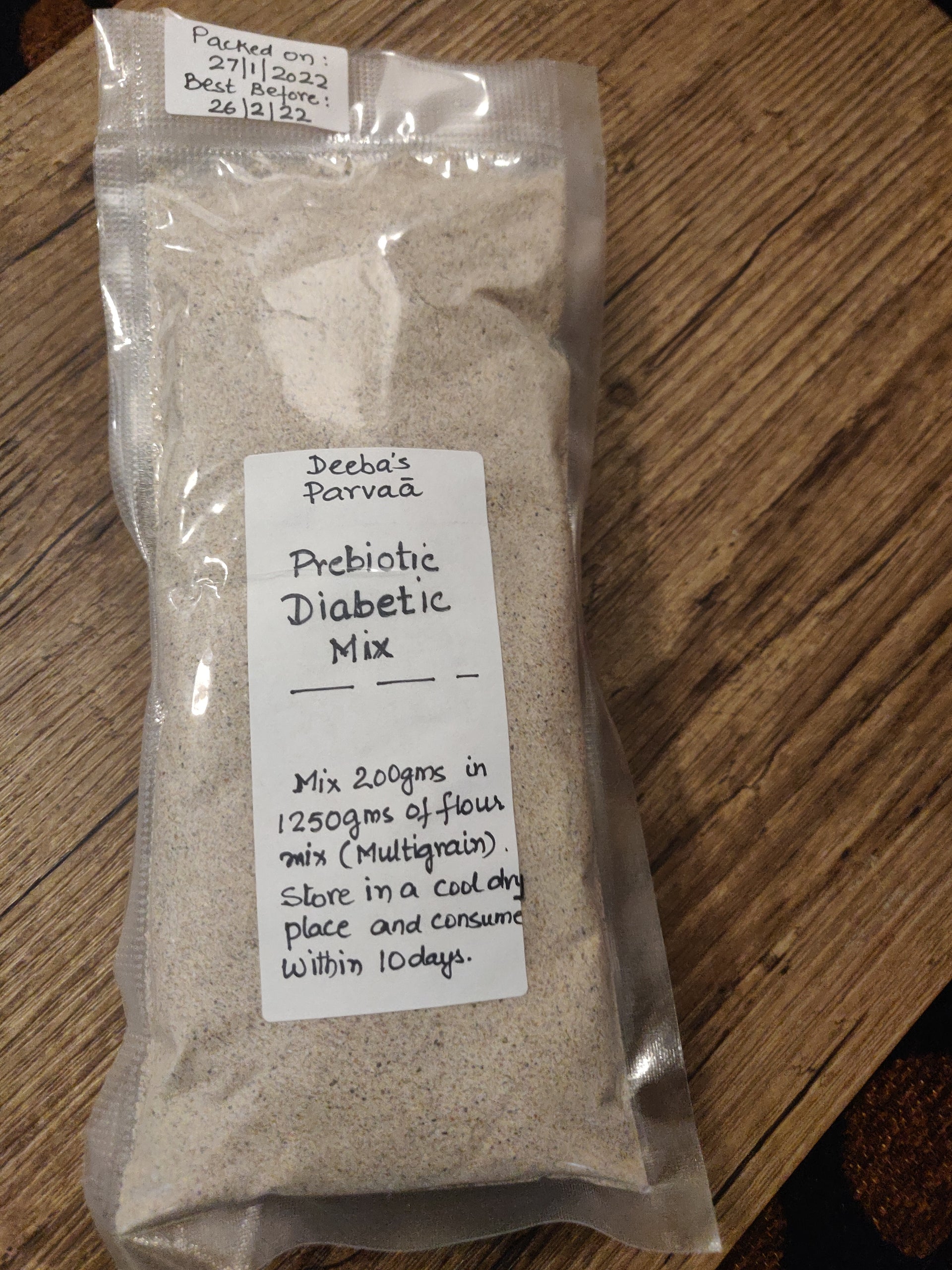 Prebiotic Diabetic Mix